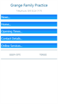 Mobile Screenshot of grangefamilypractice.com